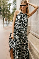Nation Los Angeles Bell Sleeveless Drop-Waist Maxi Dress
