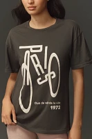 Back When Club De Velo Bike Graphic Tee