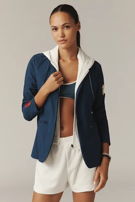 Tretorn x Anthropologie Single-Button Hoodie Blazer