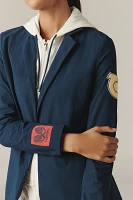 Tretorn x Anthropologie Single-Button Hoodie Blazer