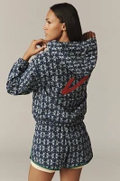 Tretorn x Anthropologie Printed Zip-Up Hoodie