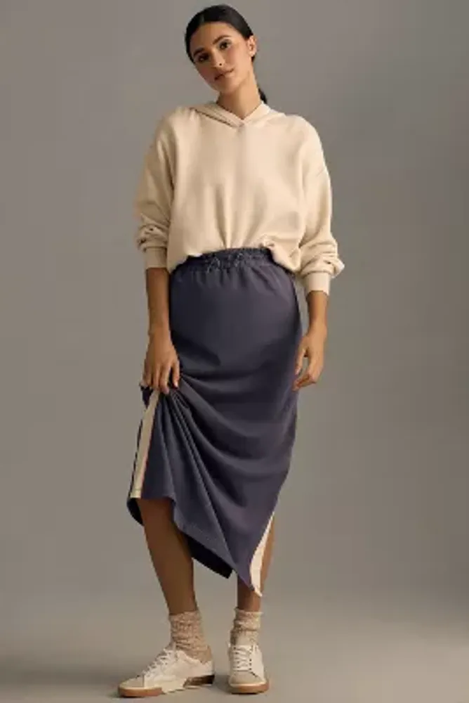 Daily Practice by Anthropologie Sporty Colorblock Midi Skirt