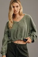 Daily Practice by Anthropologie Grasse Long-Sleeve Top