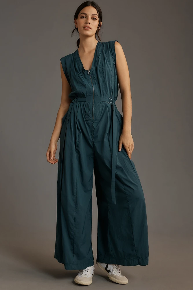 Daily Practice by Anthropologie Descent Sleeveless Jumpsuit