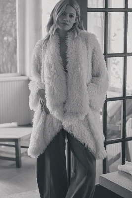 Daily Practice by Anthropologie Faux-Fur Jacket