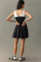 Daily Practice Sleeveless Smocked Mini Dress
