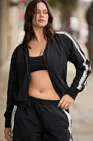Daily Practice Lace-Trim Track Jacket