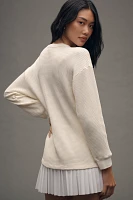 DONNI. Thermal Crewneck Long-Sleeve Top