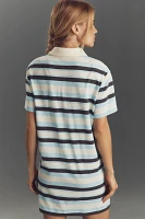 English Factory Short-Sleeve Polo Mini Dress