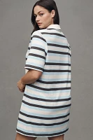 English Factory Short-Sleeve Polo Mini Dress