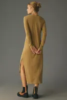 Sundry Long-Sleeve Tee Maxi Dress