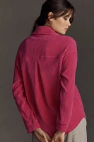 Sundry Long-Sleeve Buttondown Shacket