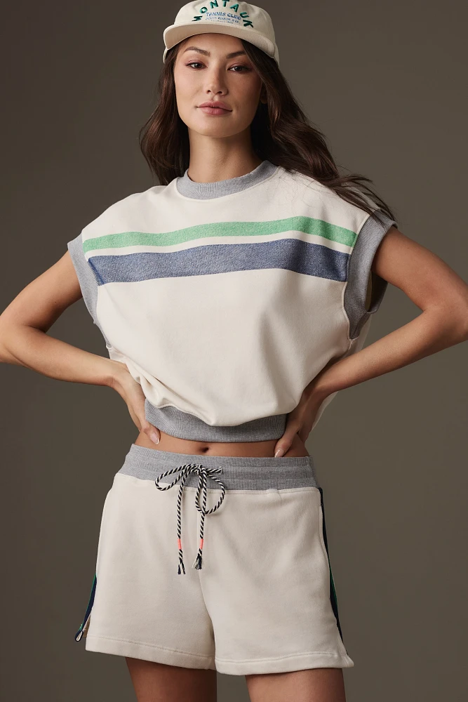 Sundry Short-Sleeve Lounge Top