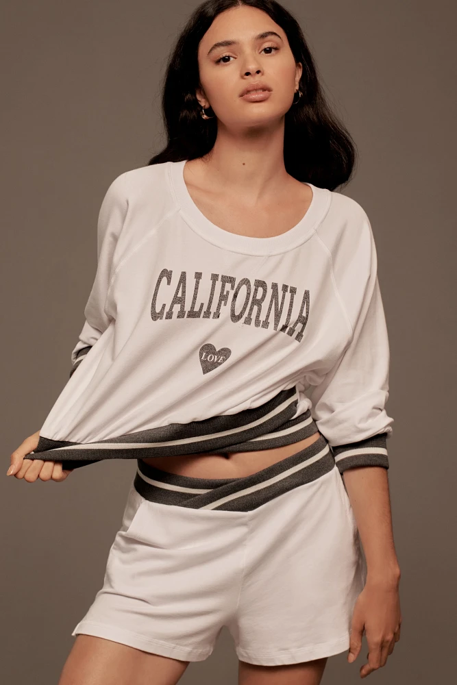 Sundry California Heart Sweatshirt