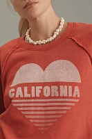 Sundry California Heart Sweatshirt