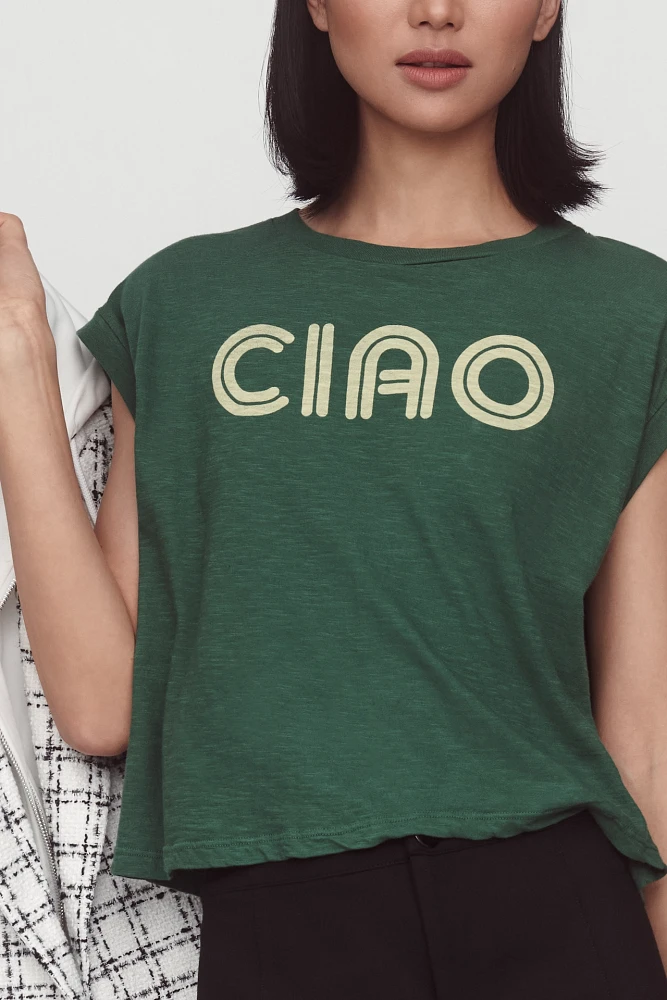 Sundry Ciao Muscle Tee