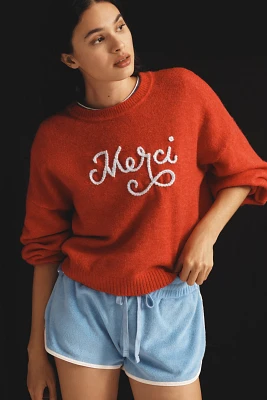 Sundry Merci Long-Sleeve Sweater