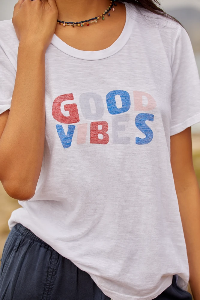 Sundry Good Vibes Graphic Tee