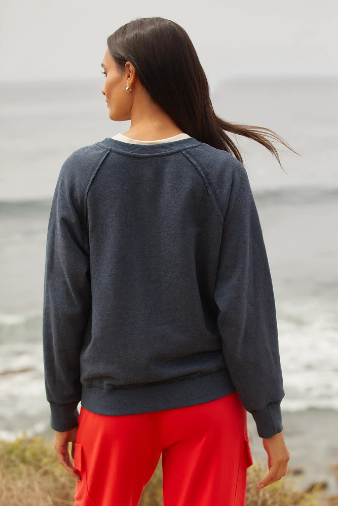 Sundry Je T'Adore Sweatshirt