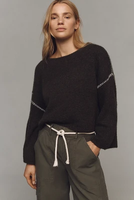 Sundry Whip-Stitch Sweater