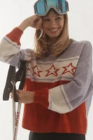 Sundry Star Pullover Sweater