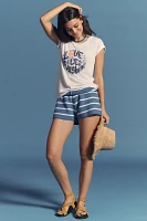 Sundry Rolled-Sleeve Graphic Tee