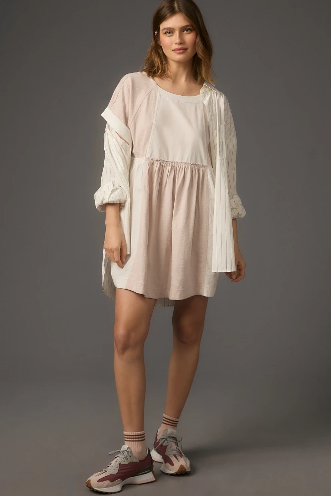 Daily Practice by Anthropologie London Babydoll Mini Dress