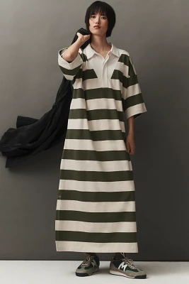 Daily Practice by Anthropologie Rugby Oversized Maxi Dress