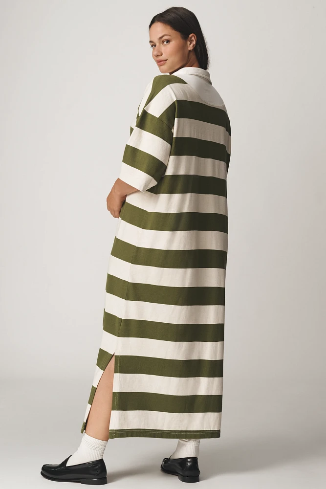 Daily Practice by Anthropologie Rugby Oversized Maxi Dress