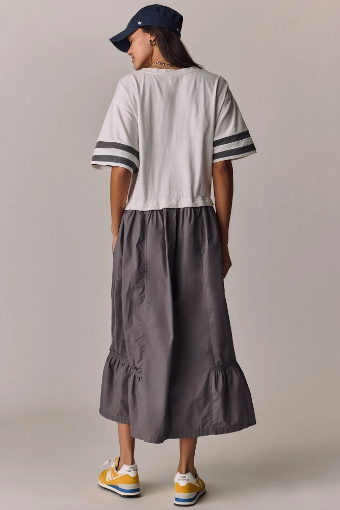 Daily Practice Drop Speed Twofer Midi Dress