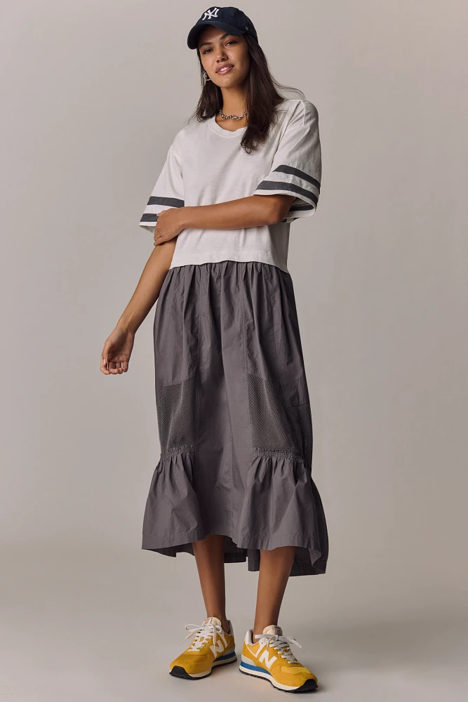 Daily Practice Drop Speed Twofer Midi Dress