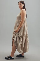 Daily Practice Top Tier Utility Sweetheart Midi Dress