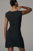 Daily Practice Twist-Front Mini Dress