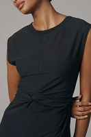 Daily Practice Twist-Front Mini Dress