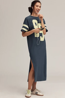 Daily Practice Graphic T-Shirt Midi Dress