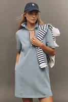 Sundays Claudine Short-Sleeve Collared Mini Dress