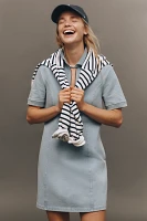 Sundays Claudine Short-Sleeve Collared Mini Dress