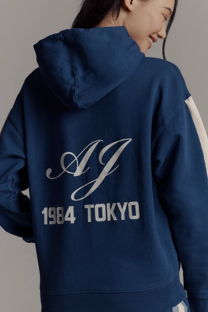 Araminta James 1984 Graphic Hooded Sweatshirt