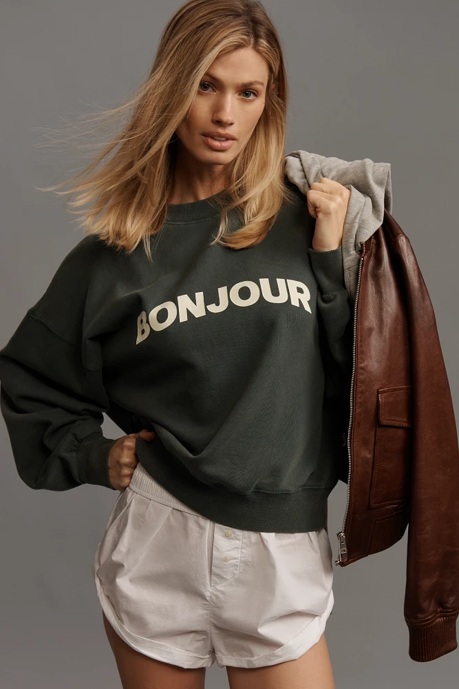 Araminta James Bonjour Sweatshirt