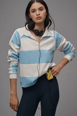Araminta James Jeannie Long-Sleeve Polo Top