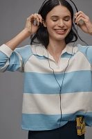 Araminta James Jeannie Long-Sleeve Polo Top