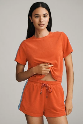 Araminta James Palma Terry Top & Shorts Set