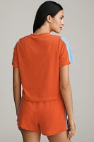 Araminta James Palma Terry Top & Shorts Set