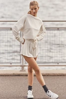 Daily Practice by Anthropologie Mock-Neck Long-Sleeve Romper