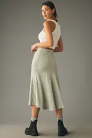 Daily Practice by Anthropologie Seamed Midi Skirt