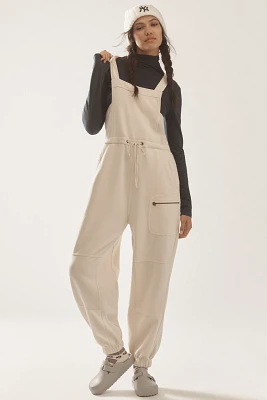 Daily Practice by Anthropologie Drawstring Overalls