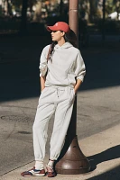Daily Practice by Anthropologie Sparkle Pullover Hooded Sweater