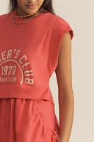 Daily Practice Gardenia Muscle Tank Twofer Dress