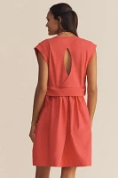 Daily Practice Gardenia Muscle Tank Twofer Dress