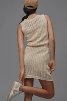 Sundays Tatum Sleeveless V-Neck Knit Mini Dress
